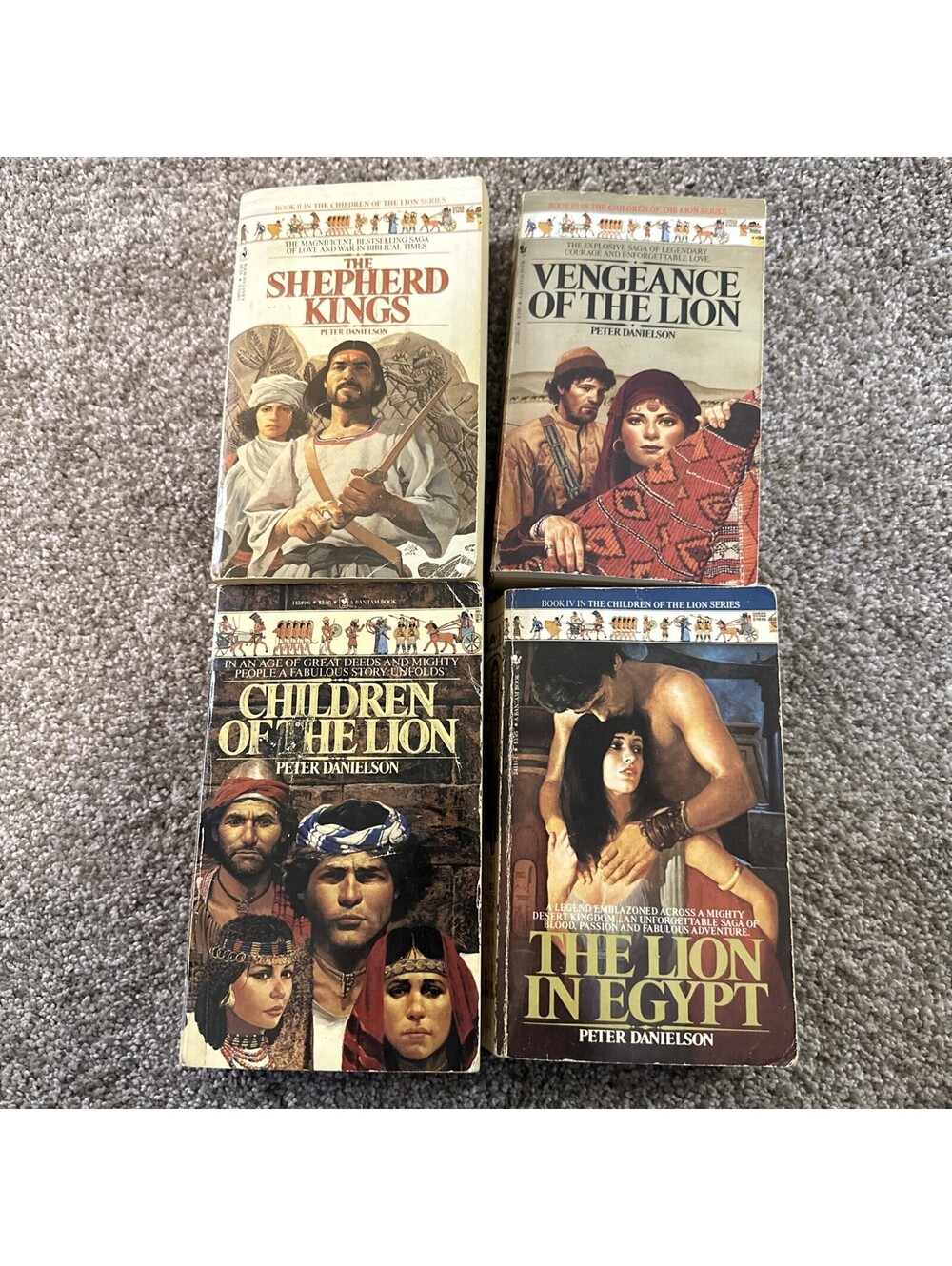 Peter Danielson - 5 Books From The CHILDREN OF THE LION Series - Paperback